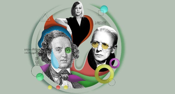 Collage tre autori (foto: Fondazione Haydn)