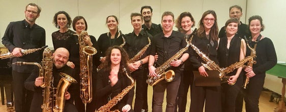 Gruppo di sassofonisti (foto: Vivaldi)