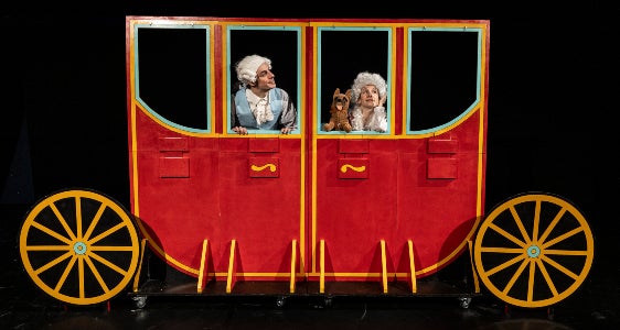 Famiglia Mozart in carrozza (foto: Lorenza Daverio)