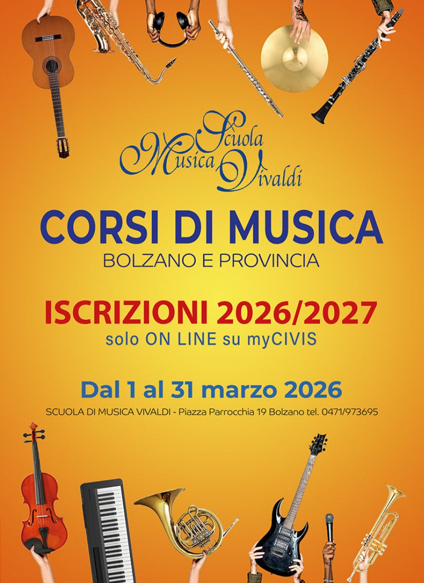 Brochure iscrizioni (foto: Vivaldi)