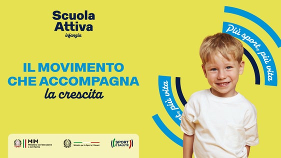 Scuola Attiva Infanzia punta a diffondere l’attività motoria e l’orientamento sportivo tra i bambini e le bambine della scuola dell'infanzia.