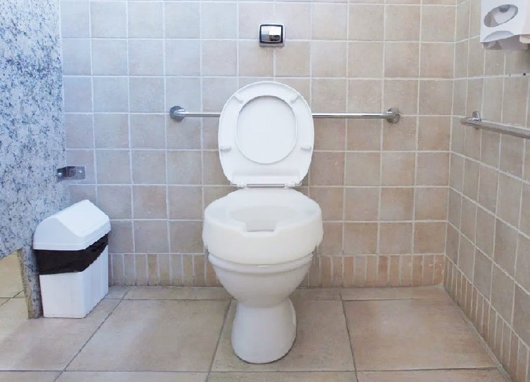 Geriatric toilet deals seat