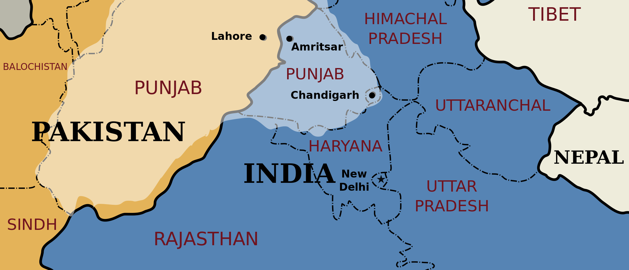 Dangerous Borders: A Journey across India and Pakistan