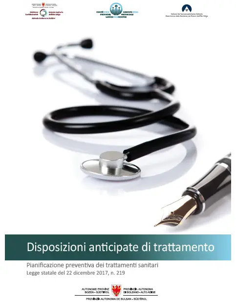 Patientenverfügung - Gesundheitliche Vorsorgeplanung