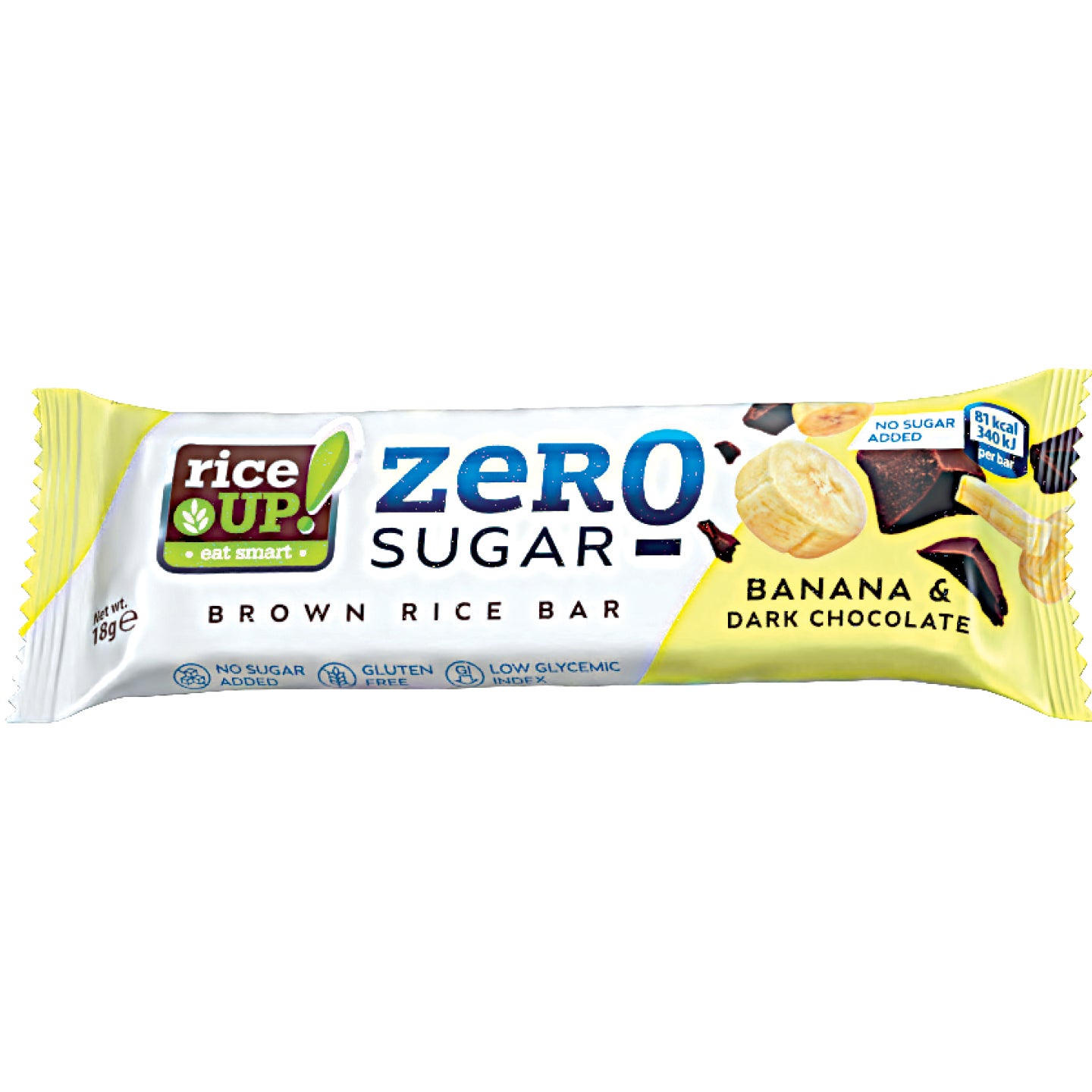RICE UP ZERO SZELET BANÁNOS ÉT 18G