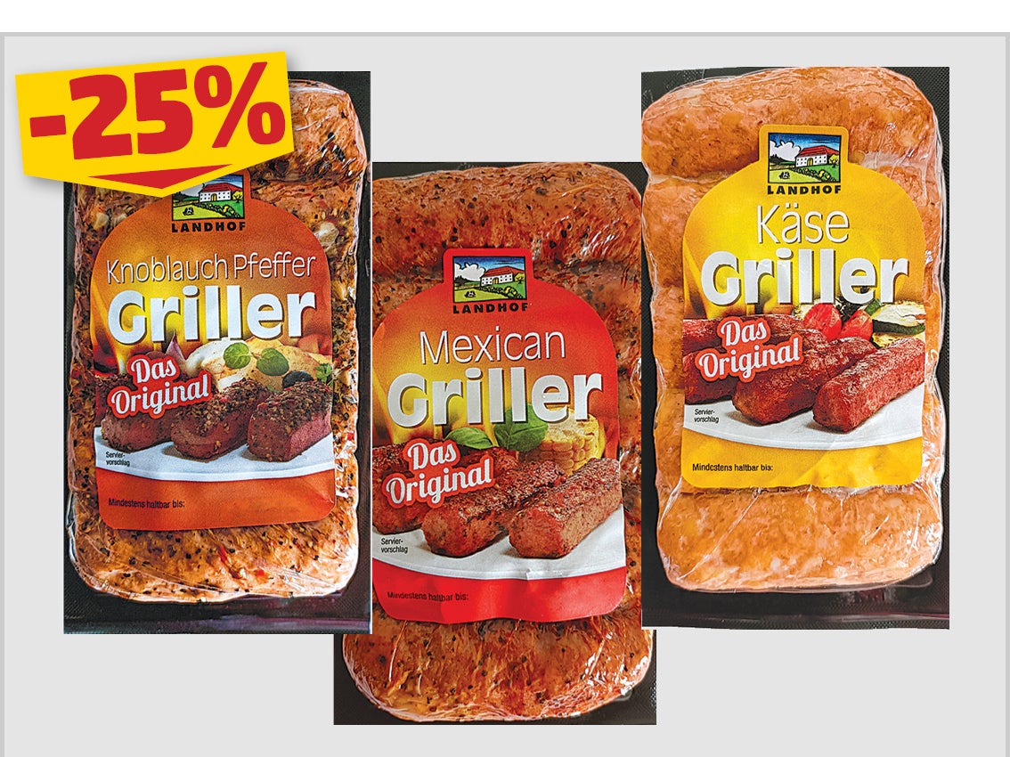 LANDHOF GRILLER 200G, 799 Ft helyett 599 Ft