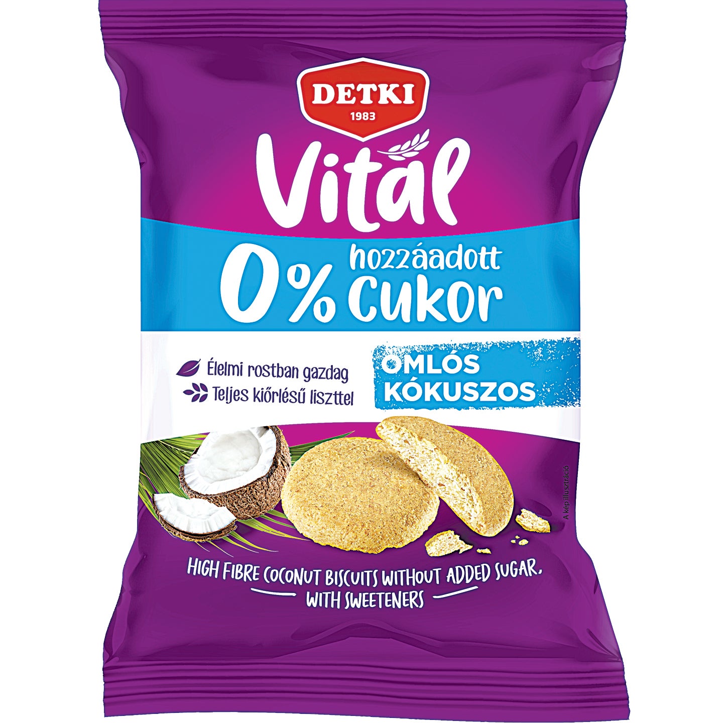 DETKI HOZZÁADOTT CUKOR NÉLKÜL KÓKUSZOS OMLÓS 180G
