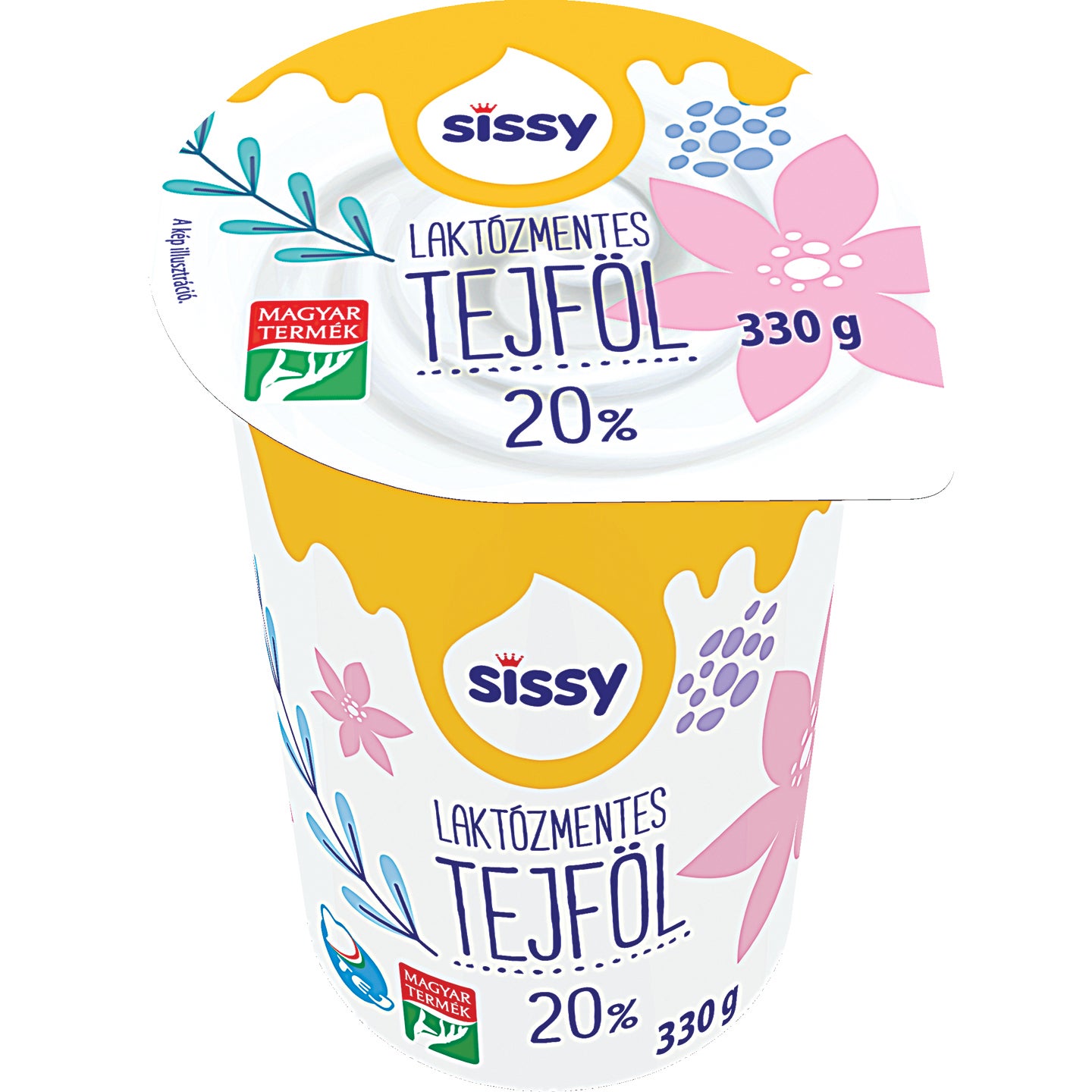 SISSY LAKTÓZMENTES TEJFÖL 20% 330G