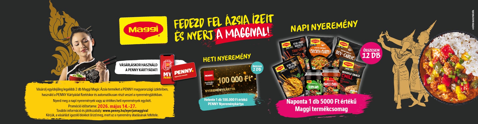 Fedezd fel Ázsia ízeit a Maggival és nyerj!
