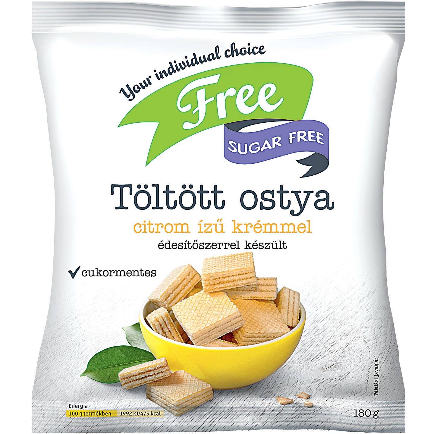 FREE CUKORMENTES CITROMOS OSTYA 180G