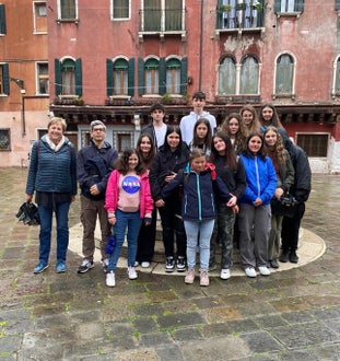 In una piazzetta di Venezia