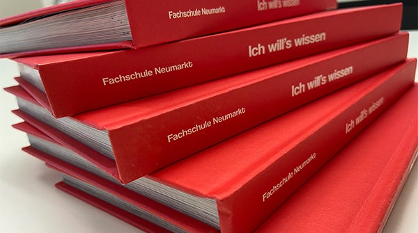 Buch über die Fachschule Neumarkt, Foto Michael Kuen