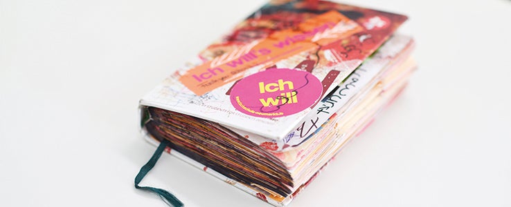 Individuell gestaltetes Schülertagebuch