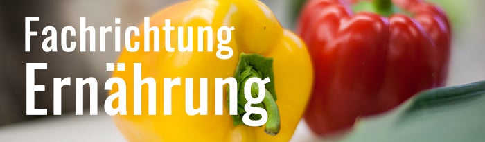 Fachrichtung Ernährung