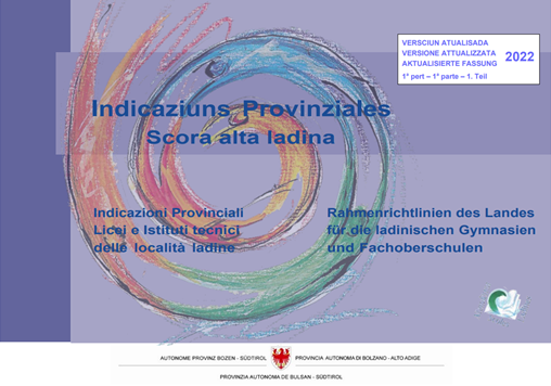 Indicaziuns provinziales por istituc tecnics y lizeums