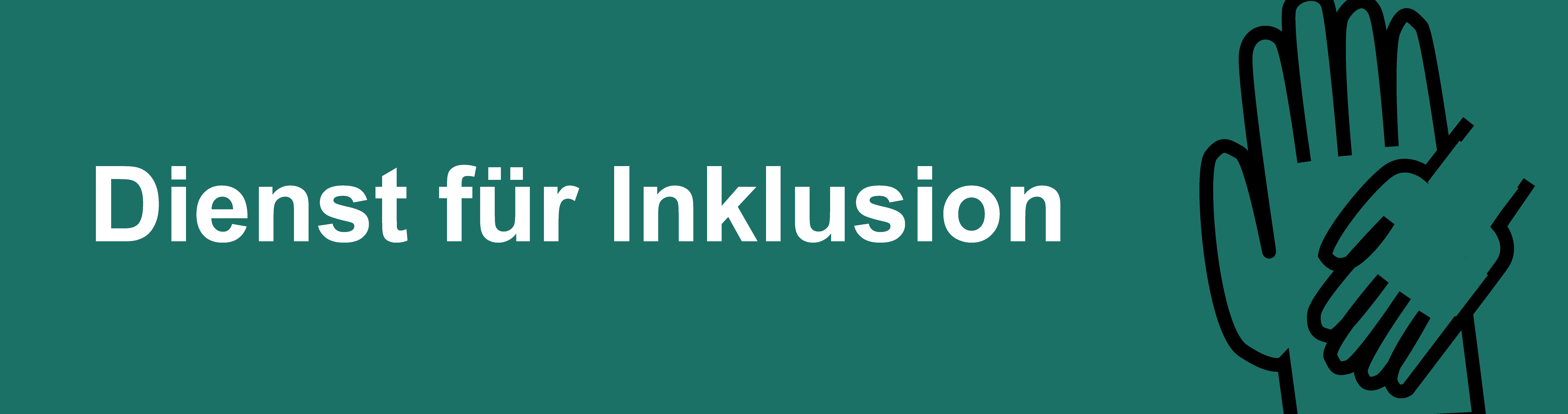 Banner Dienst für Inklusion