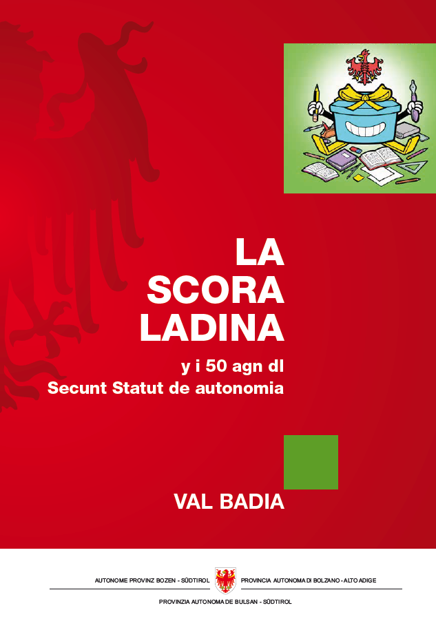 Scuole ladine: opuscolo per celebrare i 50 anni dell’Autonomia