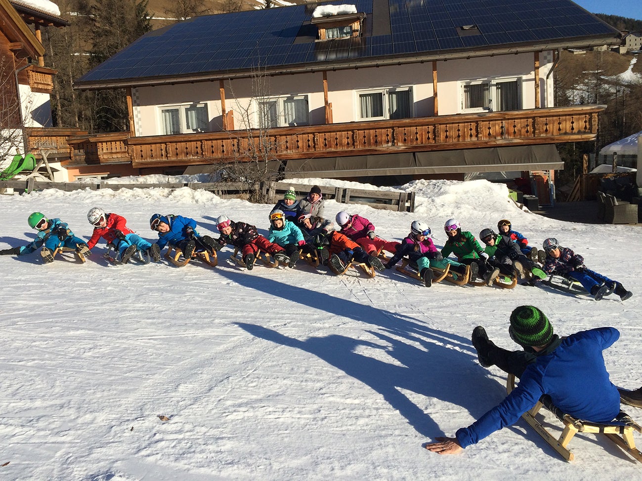 Curs da jí cun la liösa
