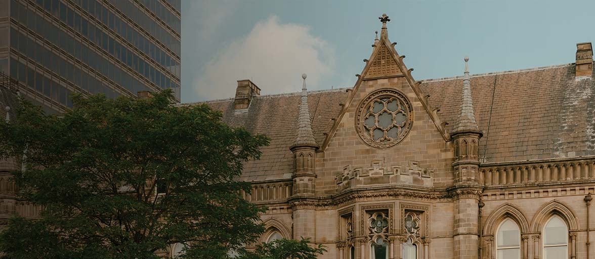 Cropped photo of buildings in Middlesbrough.