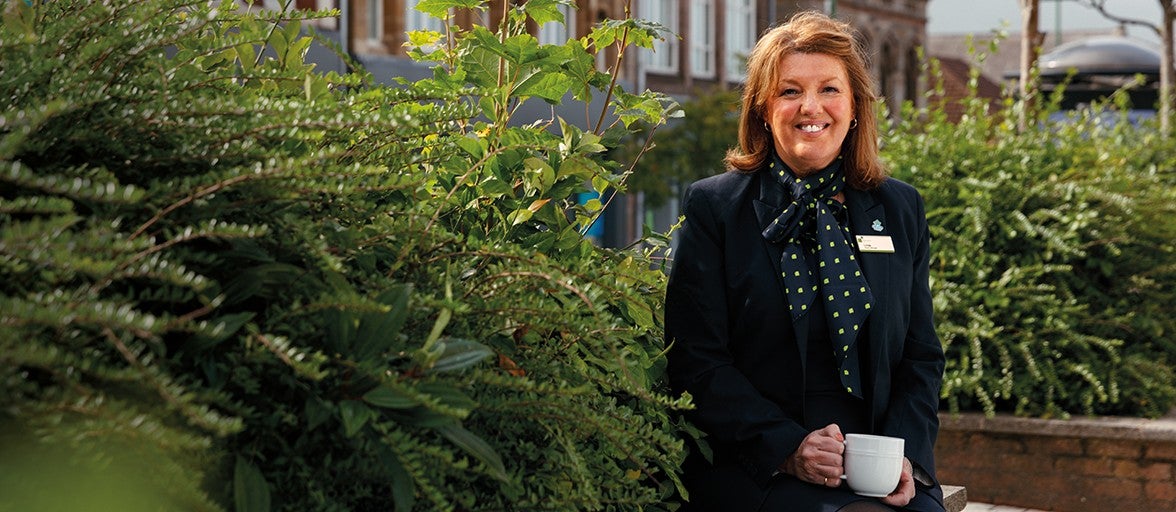 Linda Creegan from the Consett branch