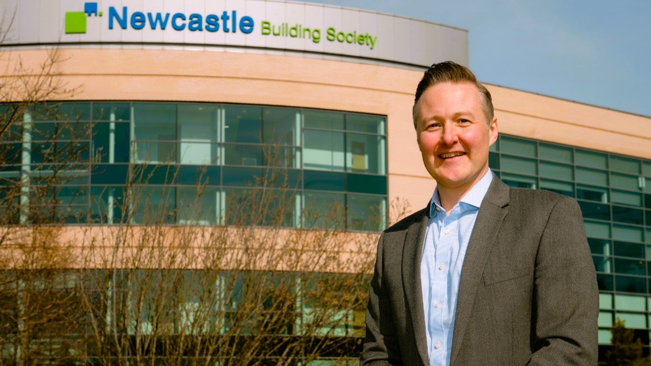 Nick Young, our Chief of Staff, stood outside of our head office.