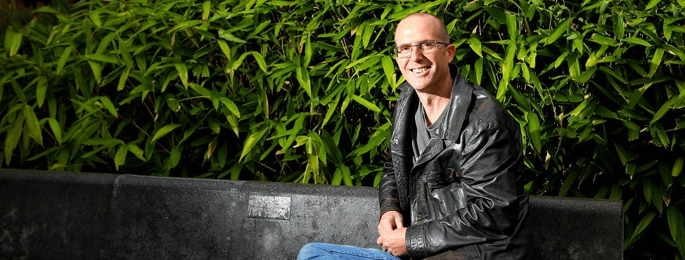 Keith, a user of the Sir Bobby Robson Foundation. 