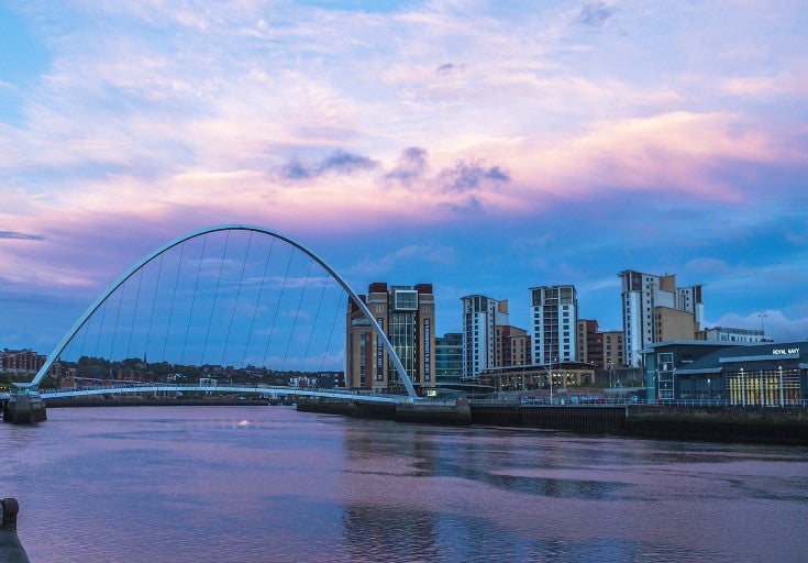 Millennium Bridge, Newcastle.