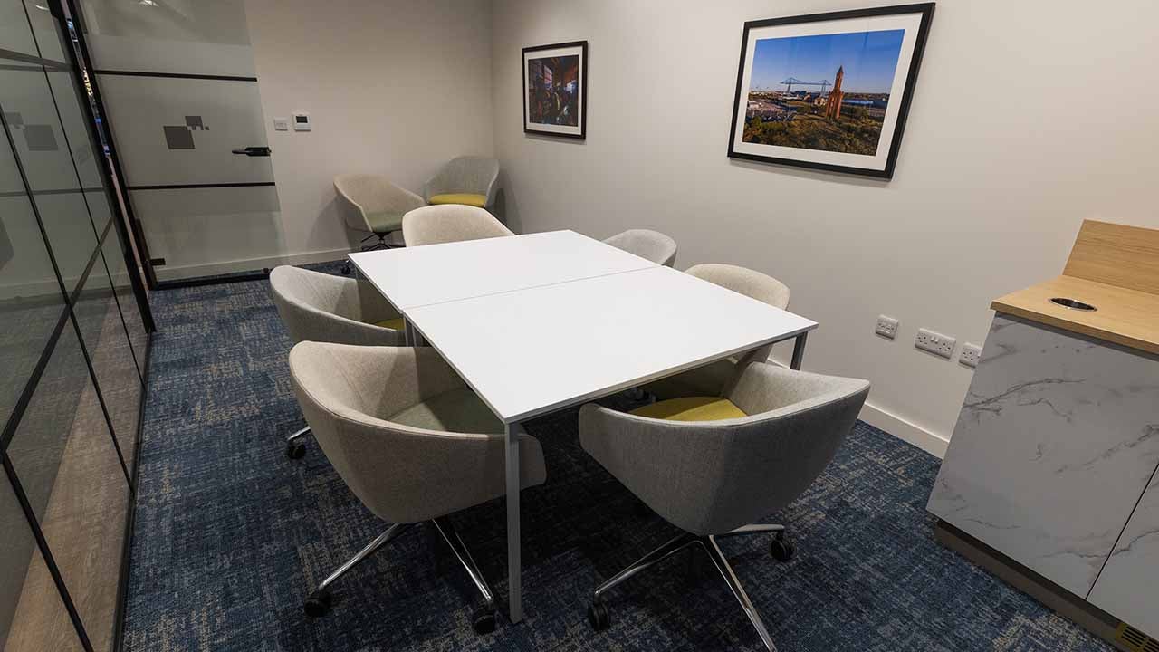 Photo of the Middlesborough's community room. 