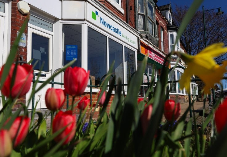 Newcastle Building Society Guisborough branch exterior