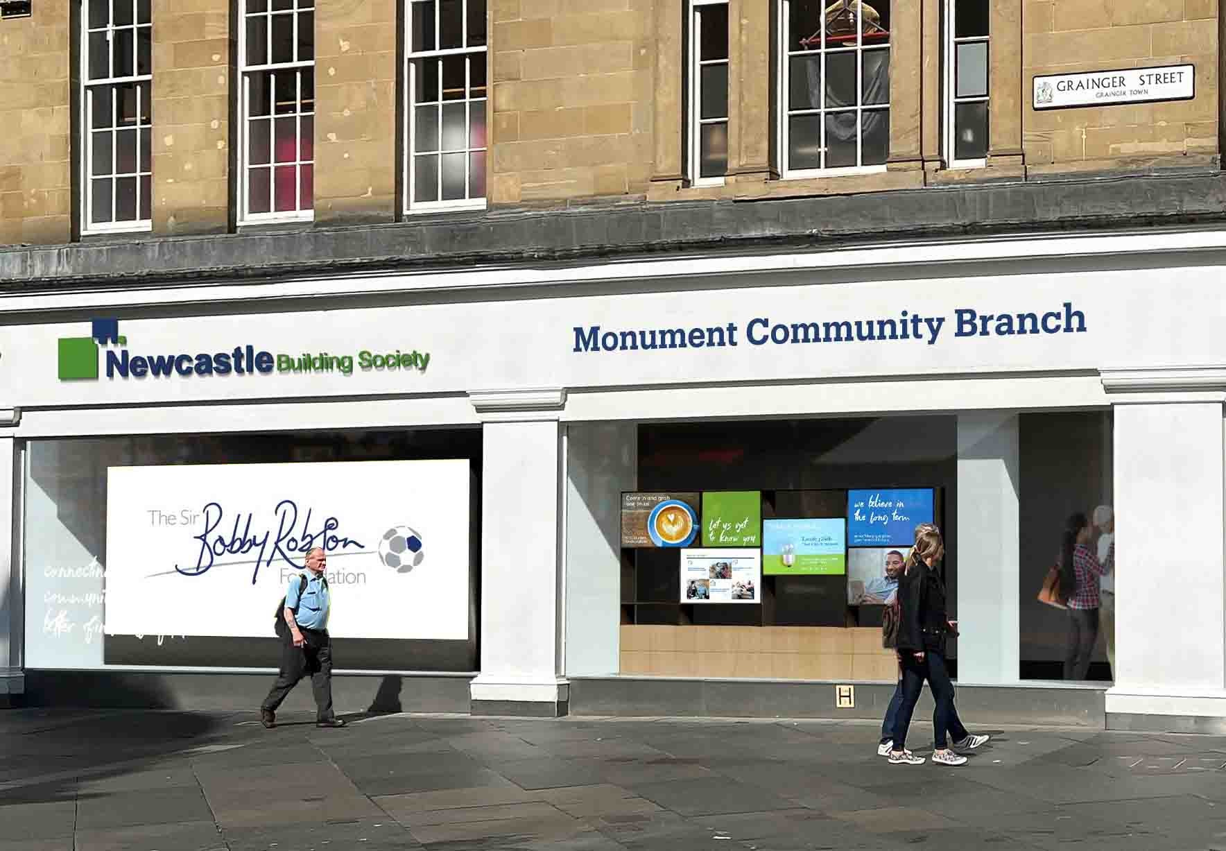 Image of what the new Monument branch in Newcastle City centre, will look like. 