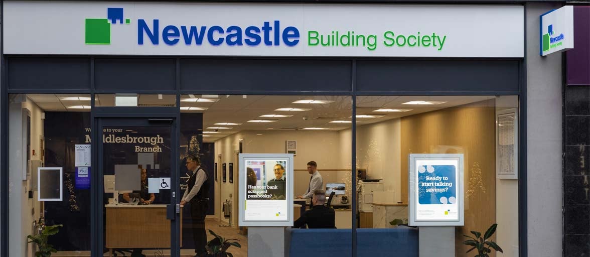 Exterior photo of the Middlesbrough branch.