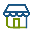 Icon of a shop front 