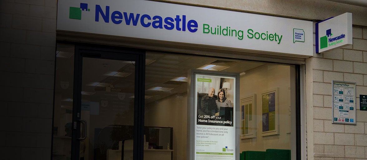 Exterior of West Denton's branch. 