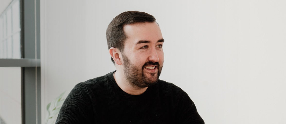 Callum Whitfield, Newcastle Financial Adviser, smiling