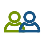 Icon of two people