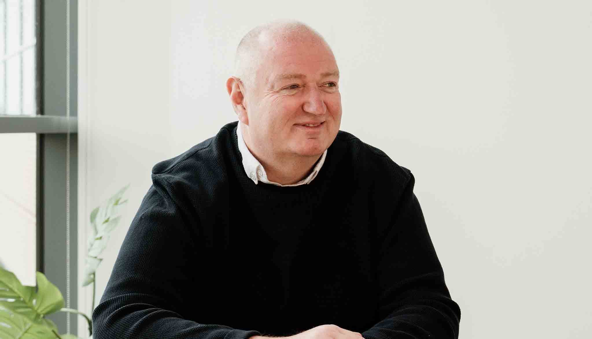 David Glass, Newcastle Financial Adviser, smiling