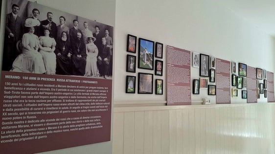 Die Dauerausstellung zu 150 Jahren russiche Präsenz in Meran