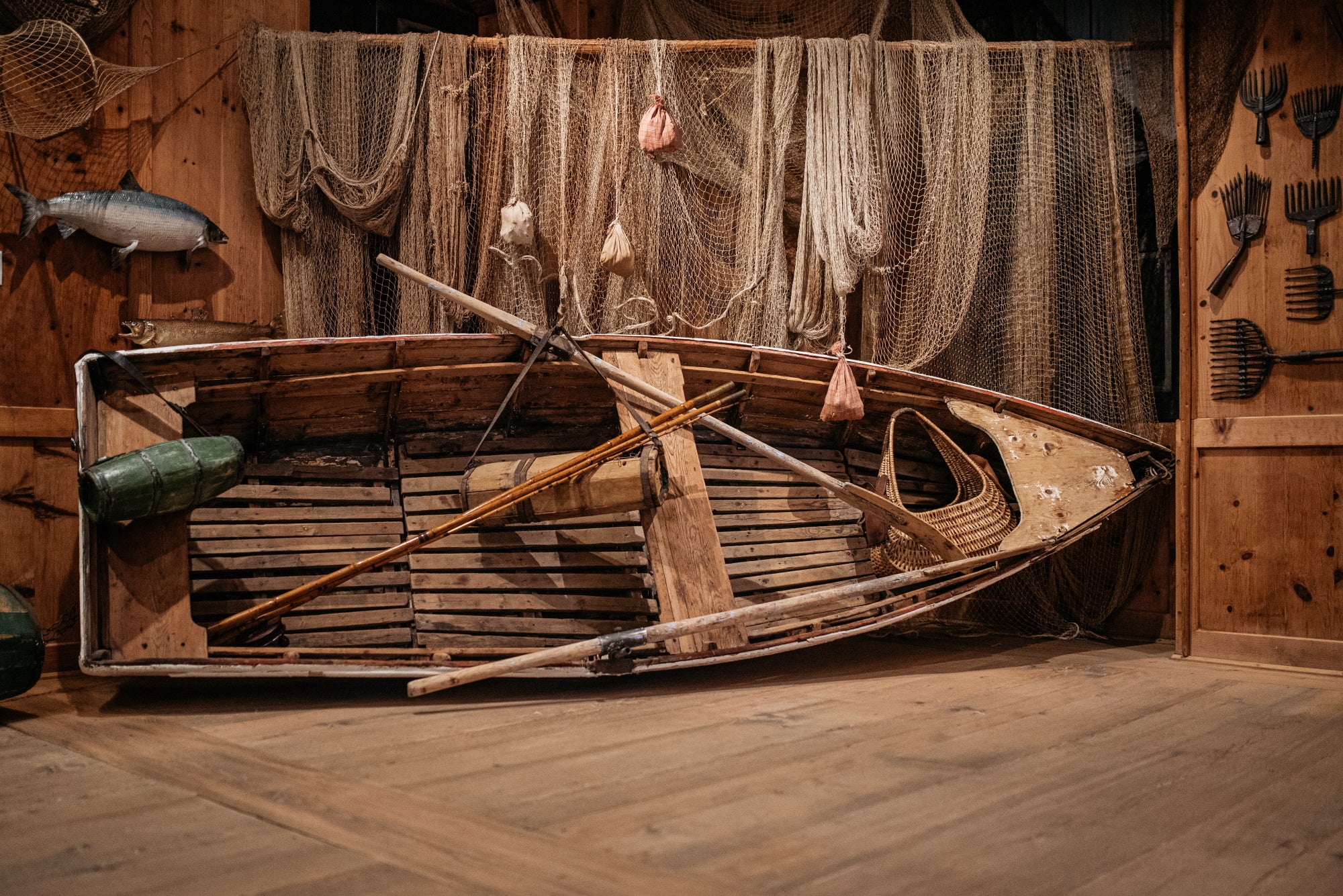 Museo provinciale della caccia e della pesca, mostra permanente. Foto Gerd Eder