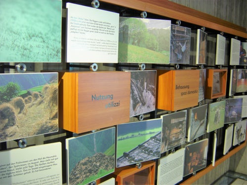 Centro visite culturamartell, mostra permanente. Foto Parco Nazionale dello Stelvio