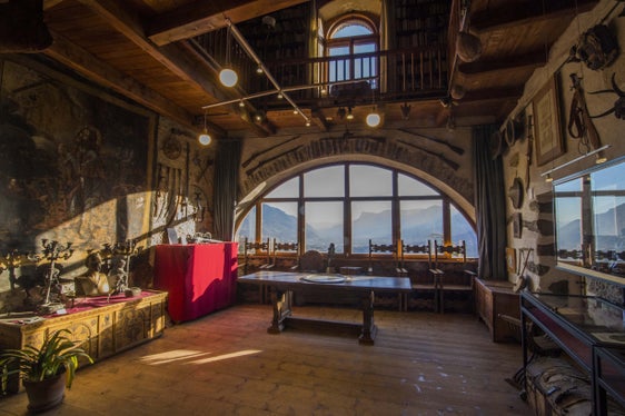 Brunnenburg, Dauerausstellung. Foto Karlheinz Sollbauer 