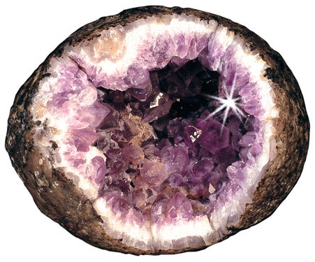 Teiser Kugel. Foto Mineralienmuseum Teis