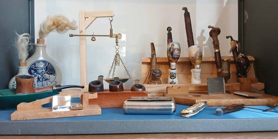 Sonderausstellung Tabakkonsum - ein Blick in die Vergangenheit. Foto Otto Schenk