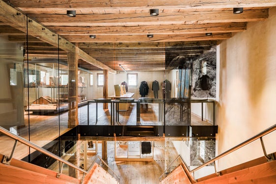 Steinhaus, Dauerausstellung. Foto Alan Bianchi