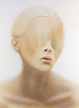 Thomas Riess, Im Dunkeln sehen, 2024, olio su tela