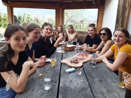 Lehrausgang Niedereben 4. Klasse Foto: FS Tisens