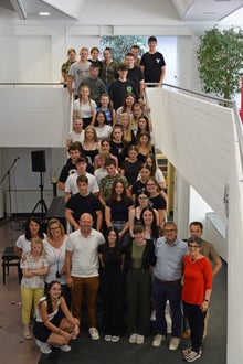 Vollversammlung Schülergenossenschaft mit neuen Mitgliedern 2025 Foto: FS Tisens