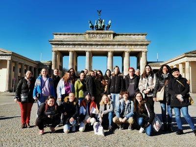 Berlinreise März 2022 3.Klasse. Fotos: FS Tisens