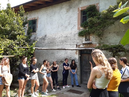 Lehrausgang Niedereben 4. Klasse Foto: FS Tisens