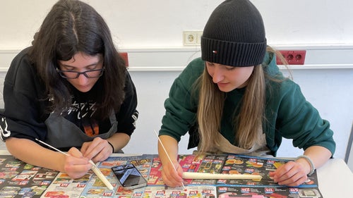 Schüleraustausch mit Partnerschule in München. Foto: FS Tisens