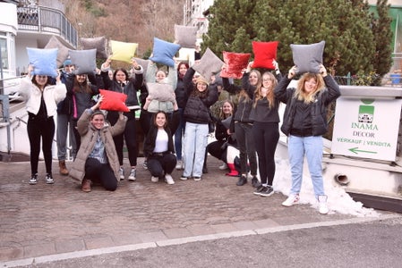 Betriebsbesichtigung Inama Dekor. Foto: FS Tisens